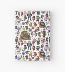 Cute Gravity Falls Doodle Hardcover Journal