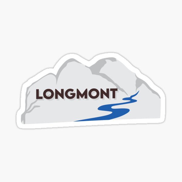 Longmont Colorado Sticker