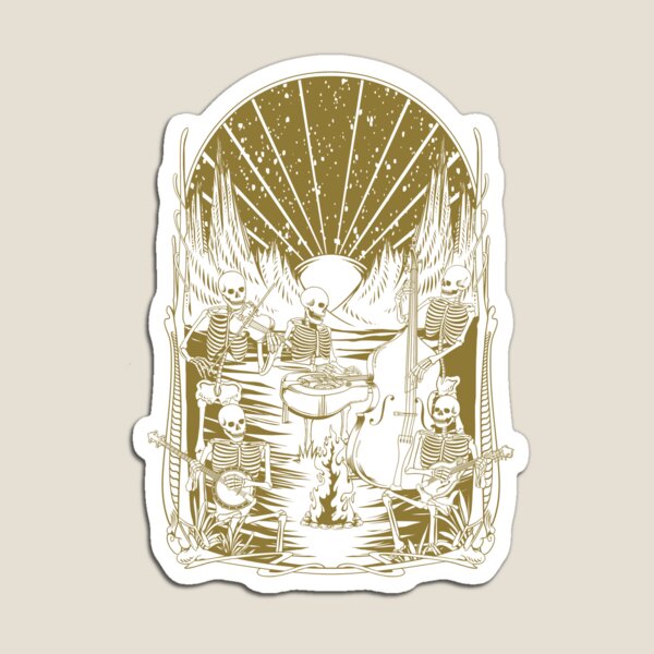 Item preview, Bluegrass Jam Skeletons designed and sold by BluegrassShop.
