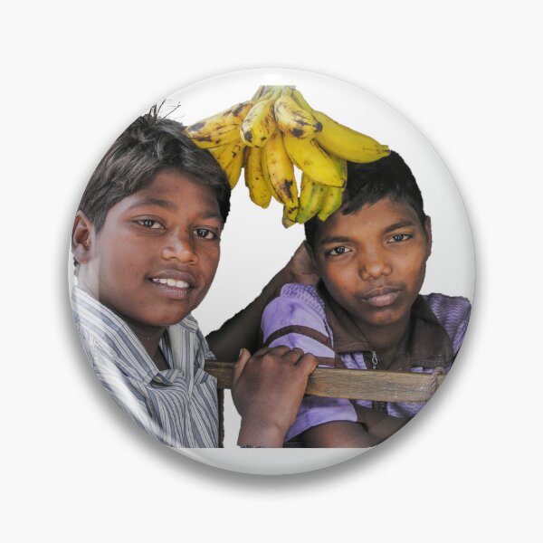 Item preview, Two boys and bananas designed and sold by indiafrankk.