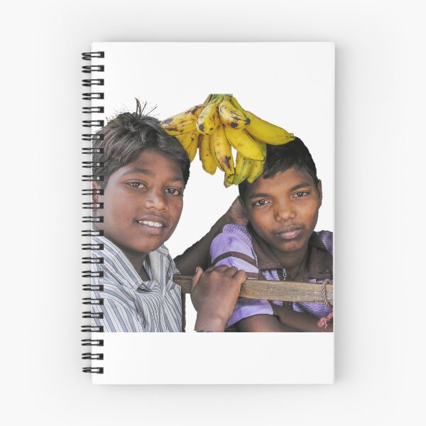 Item preview, Two boys and bananas designed and sold by indiafrankk.