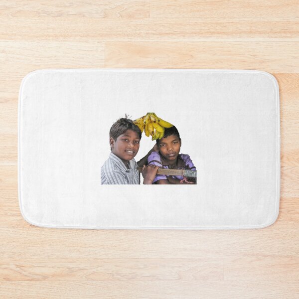 Item preview, Two boys and bananas designed and sold by indiafrankk.