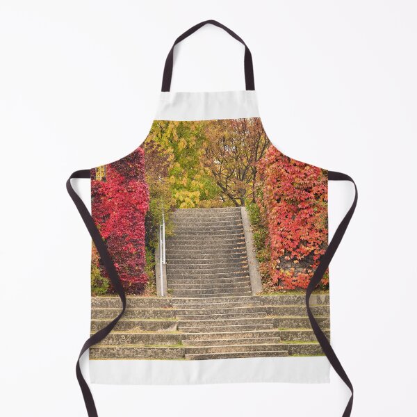 Item preview, Park staircase detail in Vienna autumn season designed and sold by goceris.
