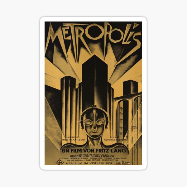 Fritz Lang Sticker