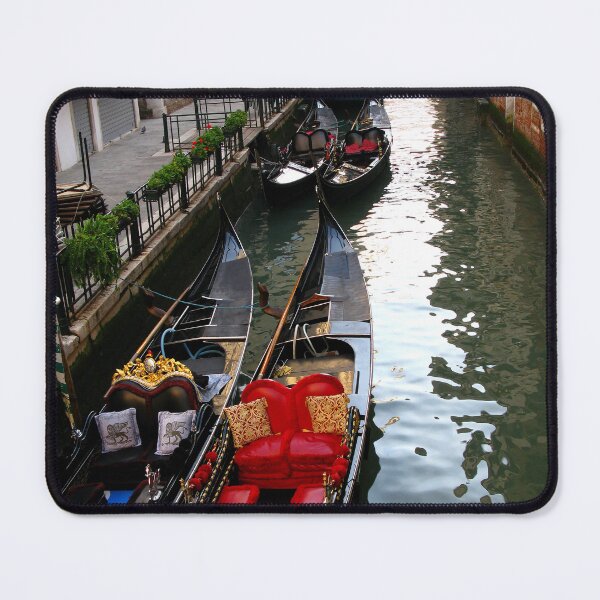 Item preview, Vacant Gondolas - Venice, Italy designed and sold by Marilyn Harris.