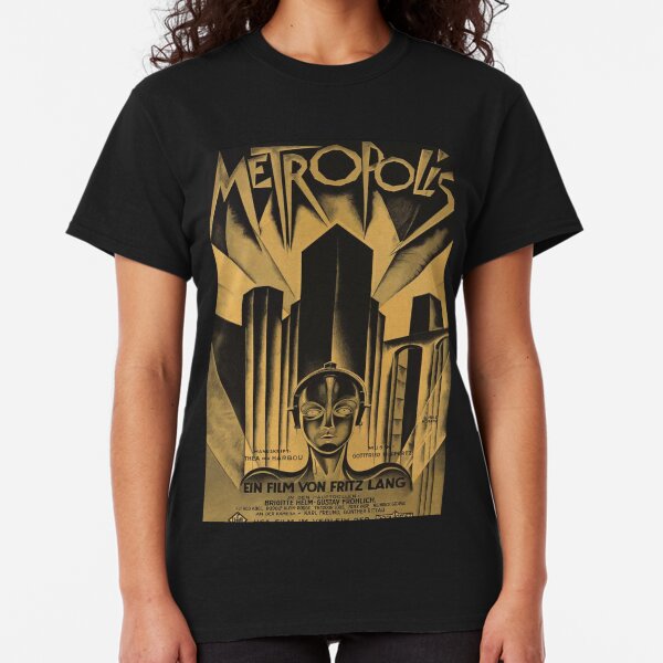 Metropolis, Fritz Lang, 1926 - vintage movie poster, b&w Classic T-Shirt