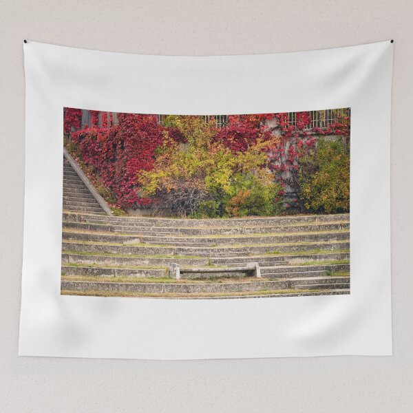 Item preview, Park staircase in Vienna autumn season designed and sold by goceris.