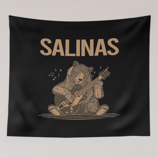 Item preview, Bear With Guitar Salinas designed and sold by hurseslossb.