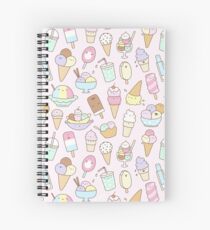 I Love Ice Cream Spiral Notebook