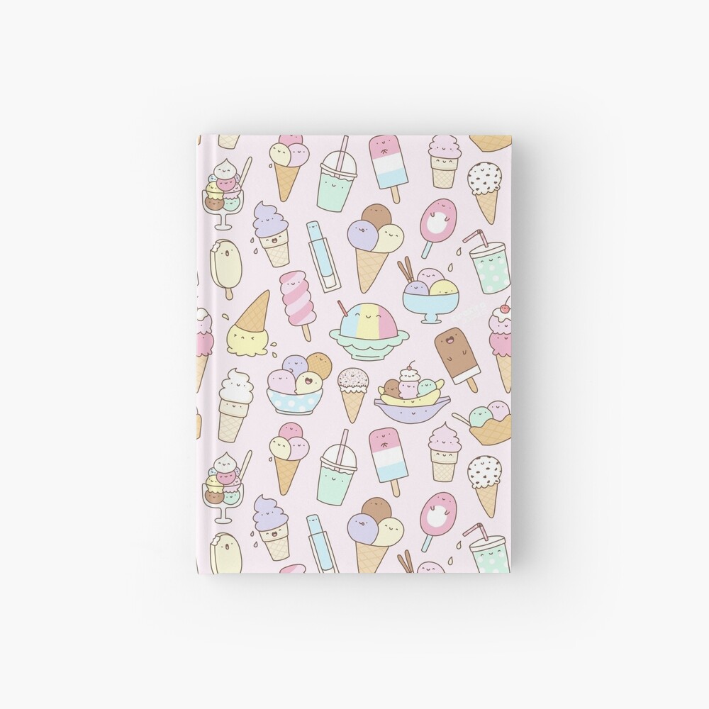 I Love Ice Cream Hardcover Journal