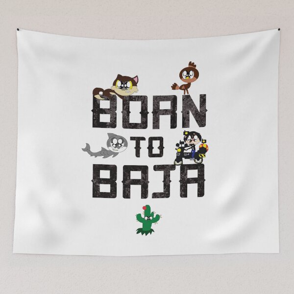 Item preview, Born to Baja designed and sold by PaulinaGuerrero.