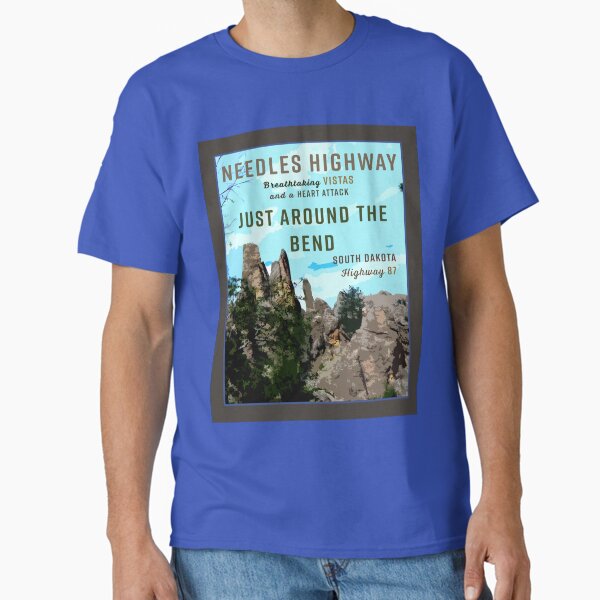 Item preview, Carretera Needles, Dakota del Sur, viajes retro designed and sold by CarlyNorris.