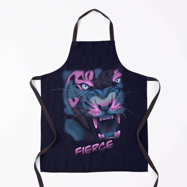 Item preview, Fierce Tiger, tiger wall art and home decor, teen gift designed and sold by chrissyturley.