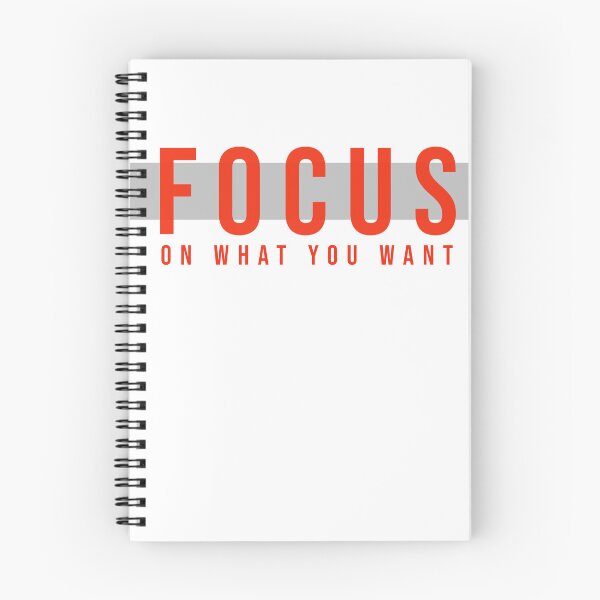 Item preview, Focus On What You Want Motivational Design designed and sold by RiyonArts.