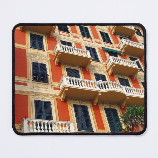 Item preview, A Colourful Facade of Santa Margherita, Italy designed and sold by Marilyn Harris.