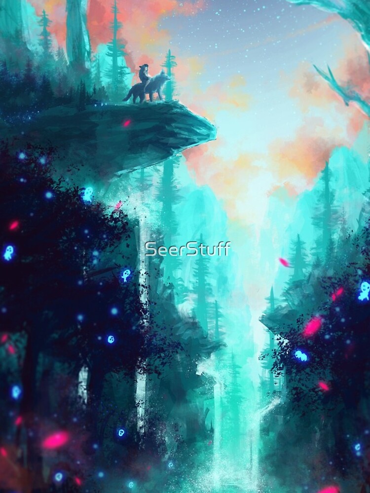 Mononoke Forest by SeerStuff