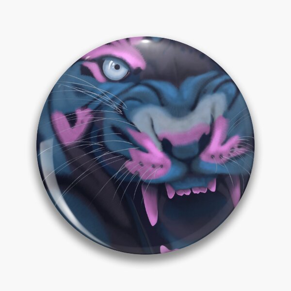 Item preview, Fierce Tiger, tiger wall art and home decor, teen gift designed and sold by chrissyturley.