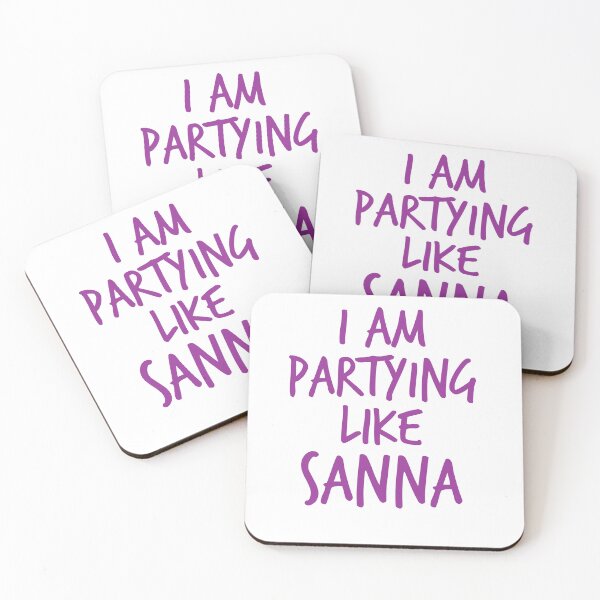 Item preview, I am partying like a Sanna Marin designed and sold by ShineEyePirate.
