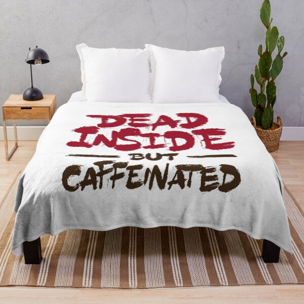 Item preview, Dead Inside But Caffeinated designed and sold by Zagach Letters.