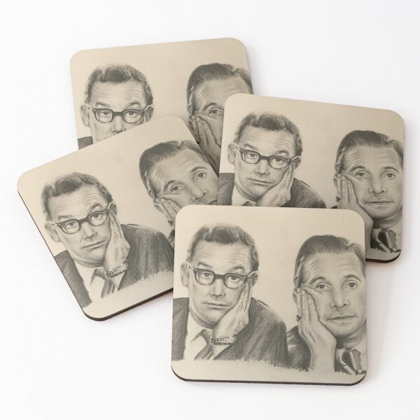 Item preview, Portrait of Morecambe & Wise designed and sold by Rockberry.