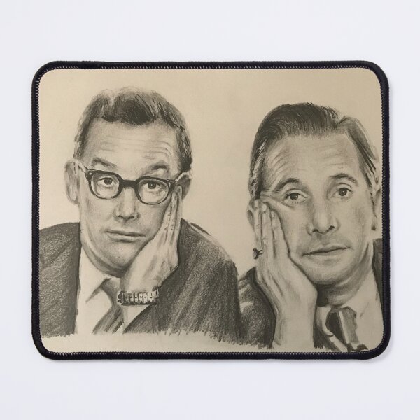 Item preview, Portrait of Morecambe & Wise designed and sold by Rockberry.