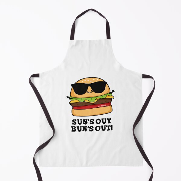 Item preview, Sun's Out Bun's Out Funny Burger Puns designed and sold by punnybone.