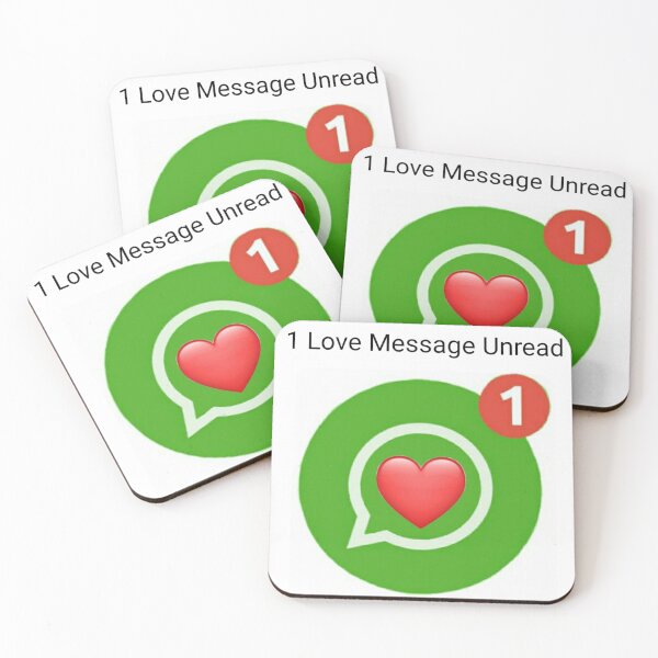 Item preview, 1 Love Message Unread  designed and sold by Benix.