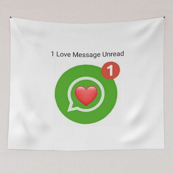 Item preview, 1 Love Message Unread  designed and sold by Benix.