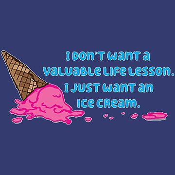 Artwork thumbnail, I just want an ice cream by zeynseli