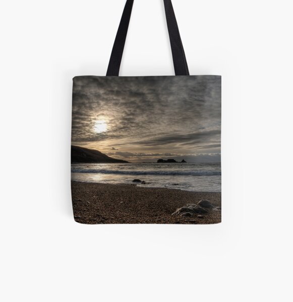 Clonque Bay, Alderney All Over Print Tote Bag