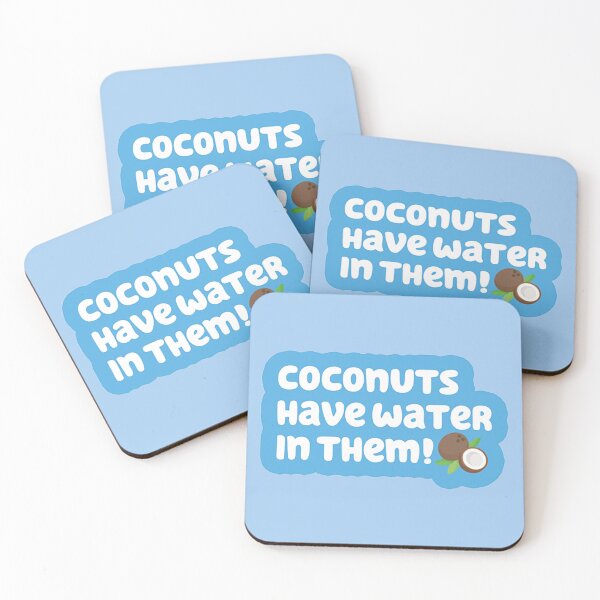 Item preview, Coconuts Have Water in Them! designed and sold by zeynseli.