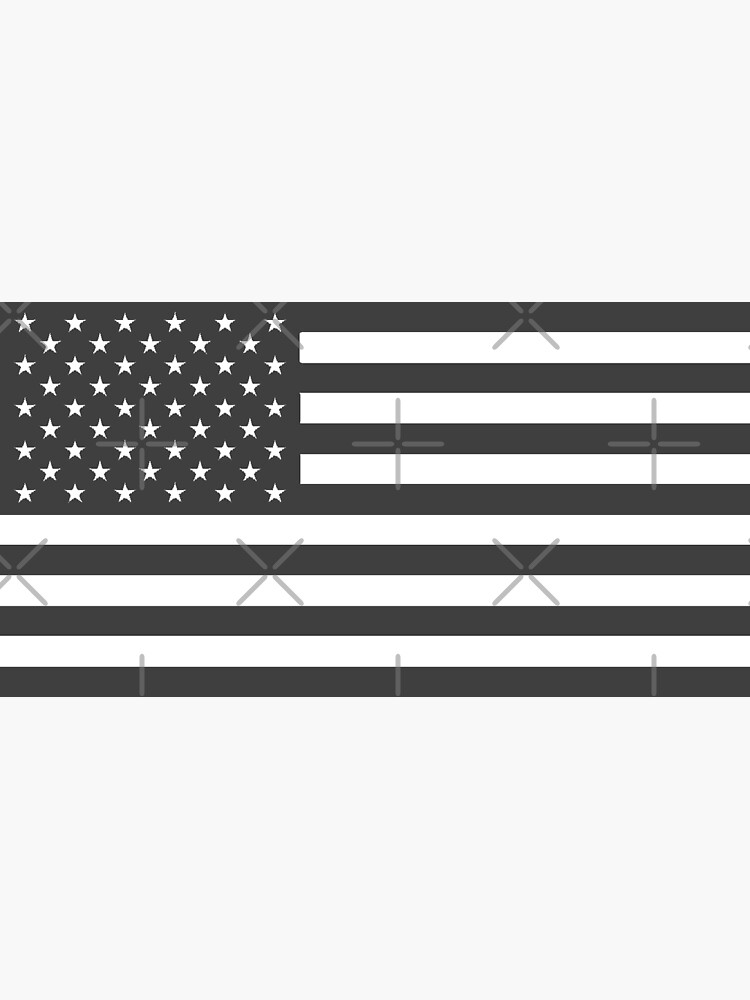 American Flag Cut Out Gray Photographic Print For Sale By Annabelsbelongs Redbubble