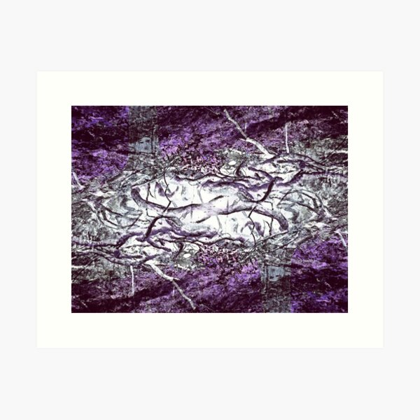 Tangled Core (Abstract) Art Print