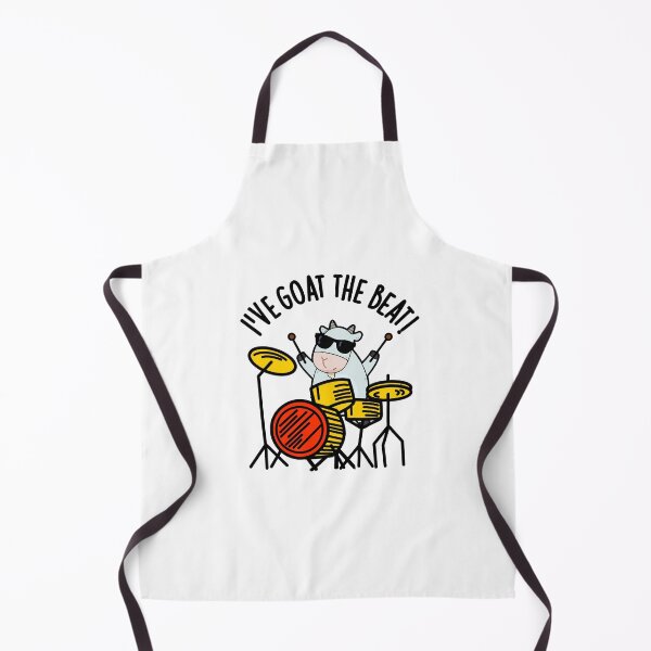 Item preview, I've Goat The Beat Funny Drummer Puns  designed and sold by punnybone.
