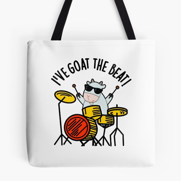 Item preview, I've Goat The Beat Funny Drummer Puns  designed and sold by punnybone.