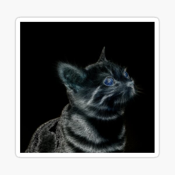 Item preview, Digital art cat designed and sold by richglist.