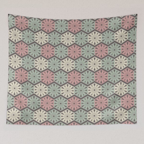 Item preview, Granny Squares 1 [dark chocolate background] CP22079a designed and sold by Carina Parry Studios.