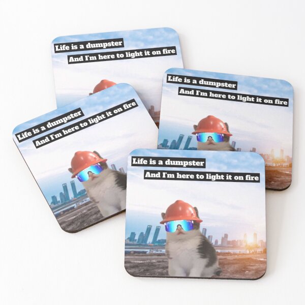 Item preview, Beans Dumpster Fire designed and sold by STEPHENEBERLE.