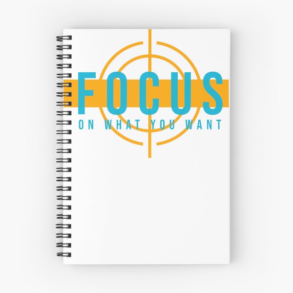 Item preview, Focus On What You Want Motivational Design designed and sold by RiyonArts.