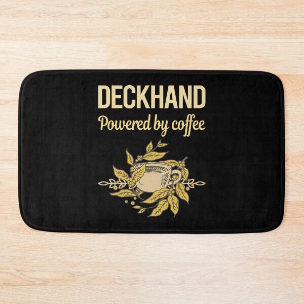 Item preview, Powered By Coffee Deckhand designed and sold by cossinulsesj.