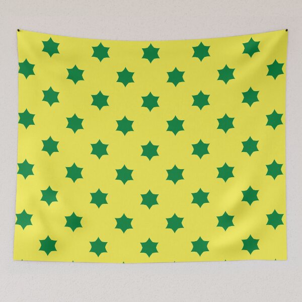 Item preview, Green Star Pattern designed and sold by KeksWorkroom.