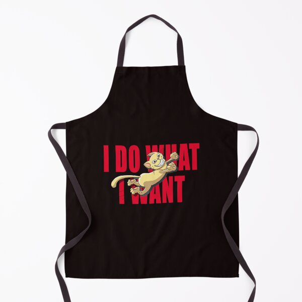 Item preview, I Do What I Want Red Cat 2 designed and sold by TshirtMore.