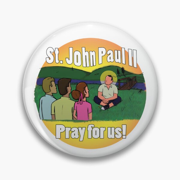 Item preview, St. John Paul II Pray for us! designed and sold by Rafa-MB.