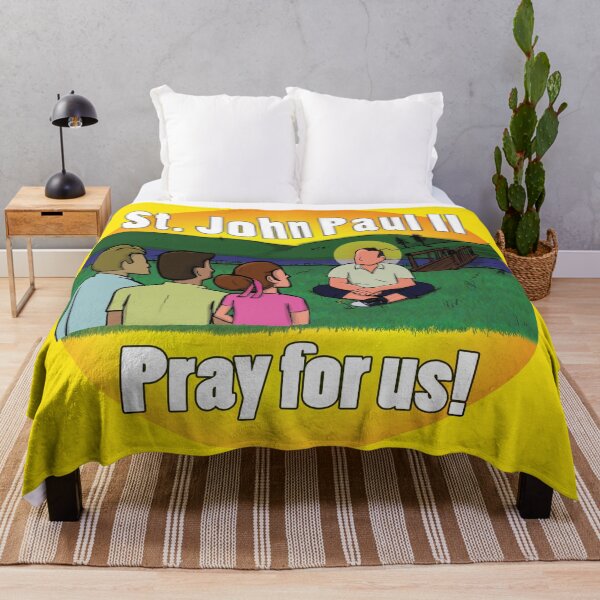 Item preview, St. John Paul II Pray for us! designed and sold by Rafa-MB.