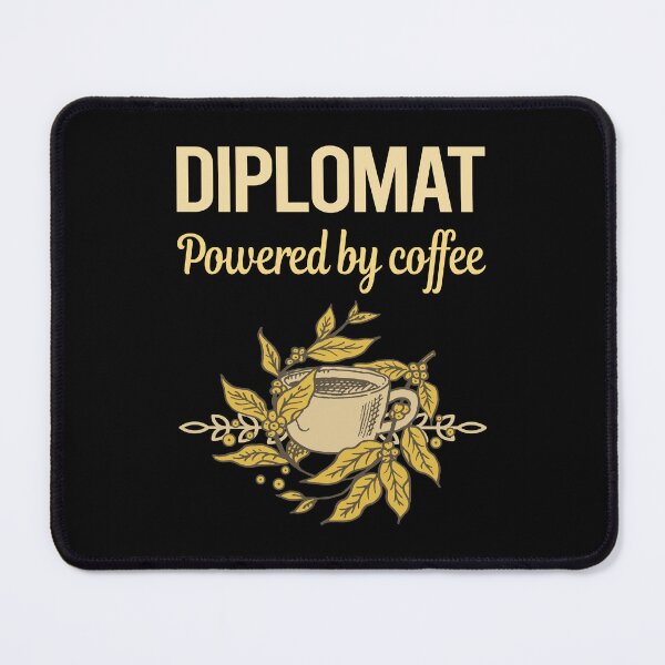 Item preview, Powered By Coffee Diplomat designed and sold by cossinulsesj.