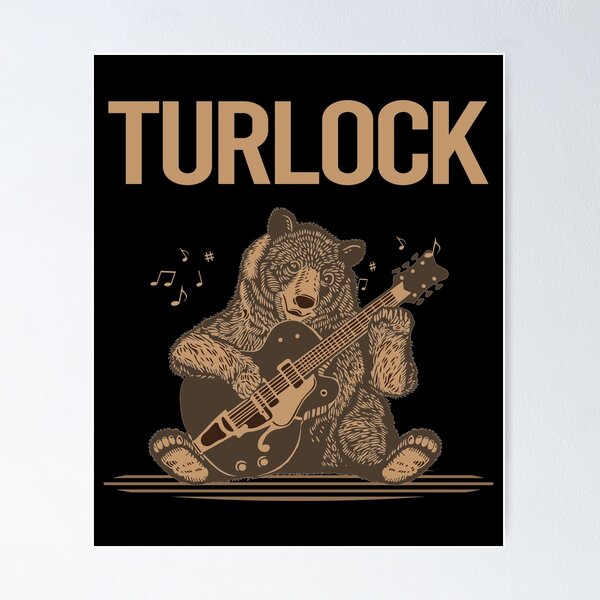 Item preview, Bear With Guitar Turlock designed and sold by hurseslossb.