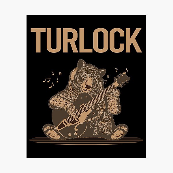 Item preview, Bear With Guitar Turlock designed and sold by hurseslossb.
