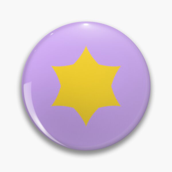 Item preview, Yellow Star Pattern on Lilac designed and sold by KeksWorkroom.