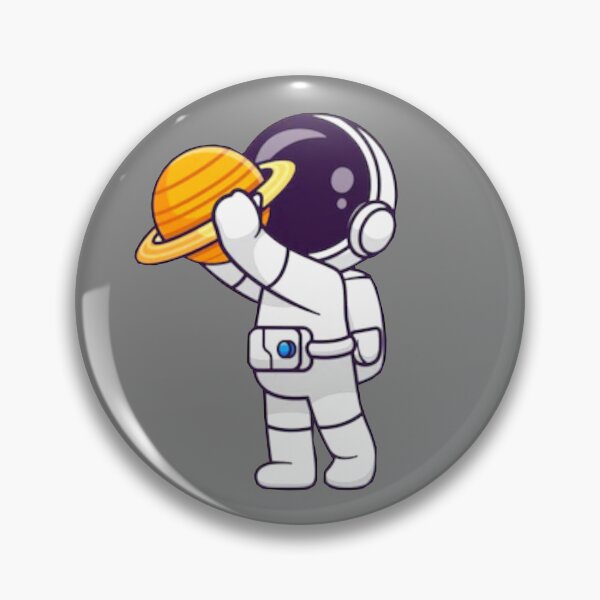 Item preview, Cute astronaut carrying a planet cartoon. designed and sold by BEAUTY ⭐⭐⭐⭐⭐.