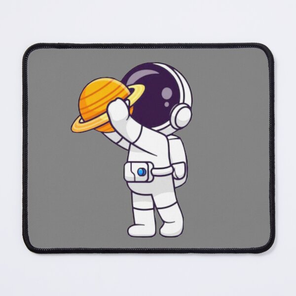 Item preview, Cute astronaut carrying a planet cartoon. designed and sold by BEAUTY ⭐⭐⭐⭐⭐.